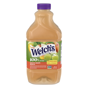100% Juice White Grape Peach - 64 OZ BOTTLE Packing