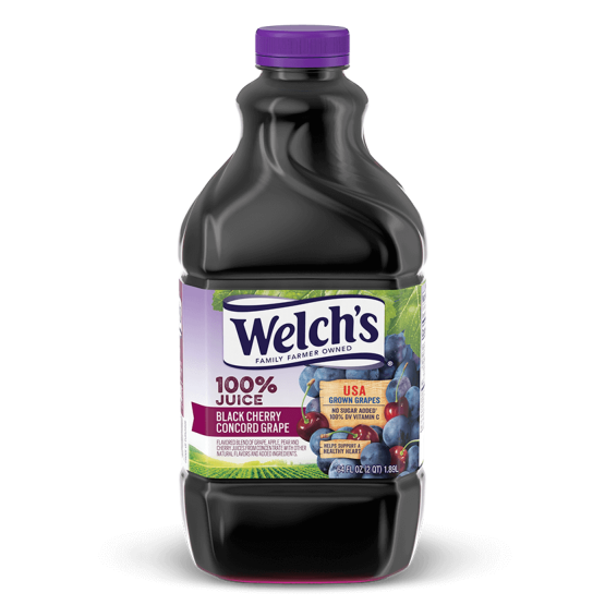 100% Juice Black Cherry Concord Grape