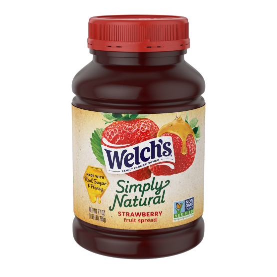 Simply Natural Strawberry Fruit Spread