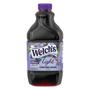 Light Concord Grape Juice Beverage - 64 OZ BOTTLE Packing