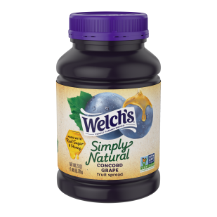 Simply Natural Concord Grape Fruit Spread - 27 OZ JAR Packing