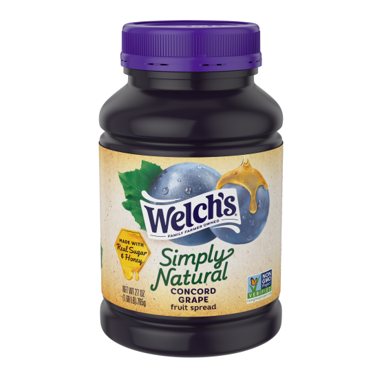 Simply Natural Concord Grape Fruit Spread