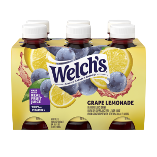 Grape Lemonade - 6 PACK - 10 OZ BOTTLE Packing