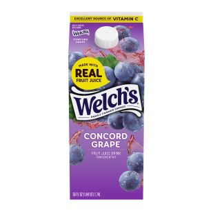 Concord Grape Juice Drink - 59 OZ CARTON Packing