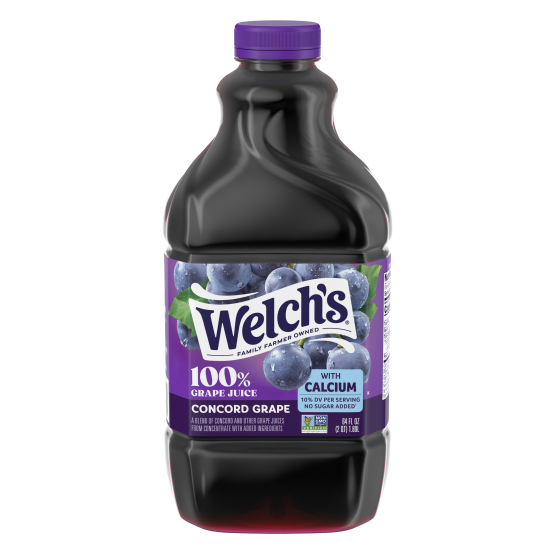 100% Grape Juice Concord Grape with Calcium