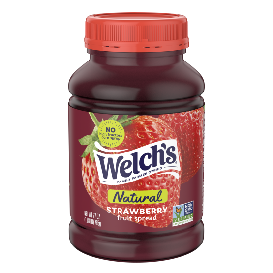 Natural Strawberry Fruit Spread
