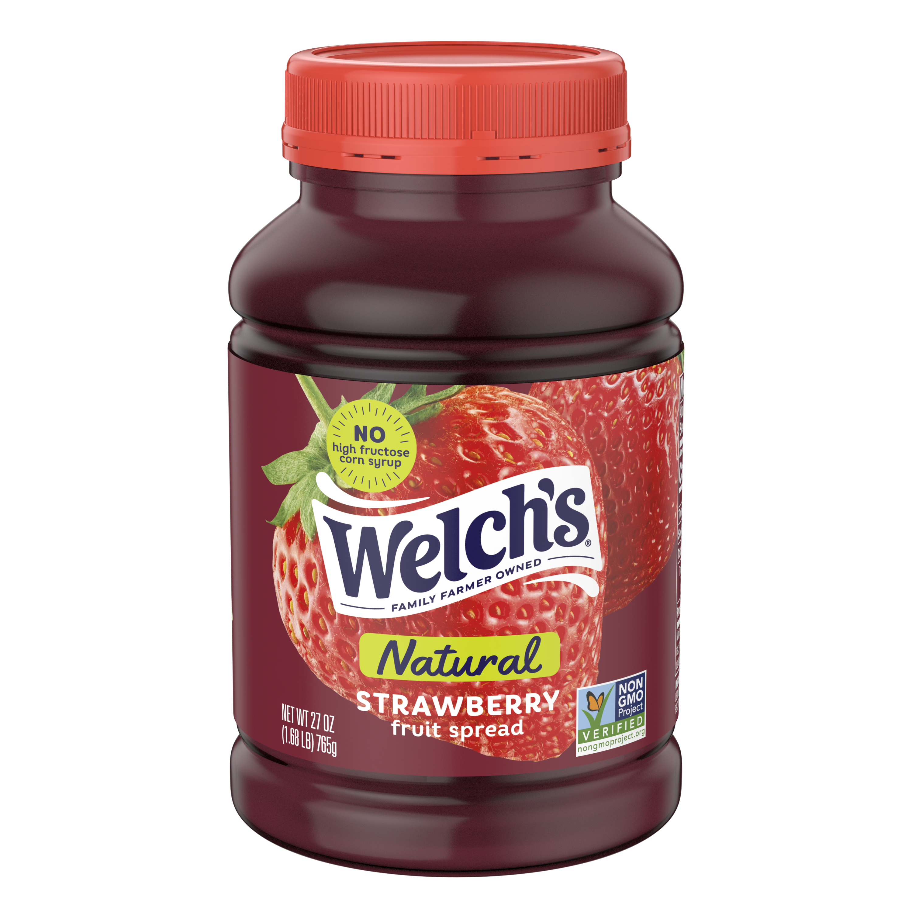 Natural Strawberry Fruit Spread