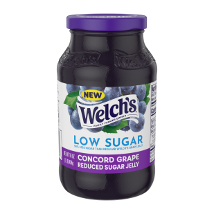 Concord Grape Jelly Low Sugar - 16 OZ JAR Packing
