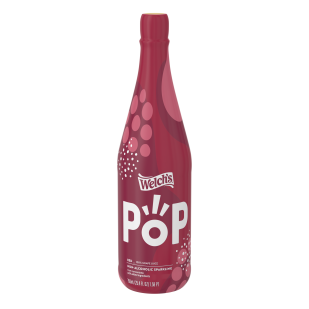 100% Red Grape Juice Sparkling - 25.4 OZ BOTTLE Packing